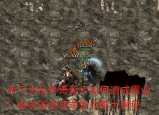 天下大乱传奇新手如何速成霸业?服务器混战求生攻略大揭秘 天下大乱传奇新手如何速成霸业?服务器混战求生攻略大揭秘