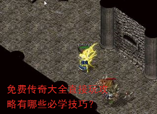 免费传奇大全直接玩攻略有哪些必学技巧? 免费传奇大全直接玩攻略有哪些必学技巧?