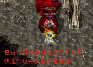 复古传奇私服电脑版新手如何快速升级并获取稀有装备? 复古传奇私服电脑版新手如何快速升级并获取稀有装备?