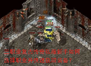 三职业复古传奇私服新手如何选择职业并快速获取装备? 三职业复古传奇私服新手如何选择职业并快速获取装备?