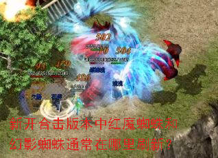 新开合击版本中红魔蜘蛛和幻影蜘蛛通常在哪里刷新? 新开合击版本中红魔蜘蛛和幻影蜘蛛通常在哪里刷新?