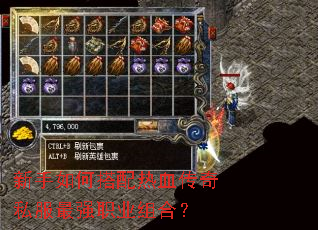 新手如何搭配热血传奇私服最强职业组合? 新手如何搭配热血传奇私服最强职业组合?