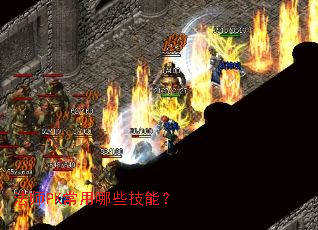 法师PK常用哪些技能? 法师PK常用哪些技能?